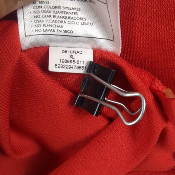 Nike Polo Shirt Adult Mens X-Large Red Dri-Fit Golf Outdoors Casual Ford Direct - Picture 8 of 10